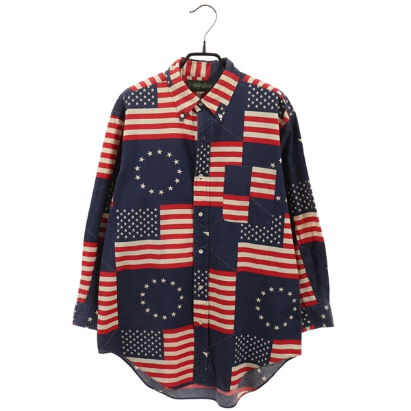 [WEBB CLASSIC]   코튼 패턴 셔츠( MADE IN JAPAN )[SIZE : MEN M]