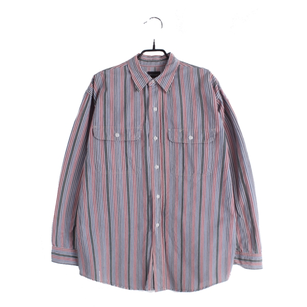 [BEAMS]   코튼 스트라이프 셔츠( MADE IN JAPAN )[SIZE : MEN L]