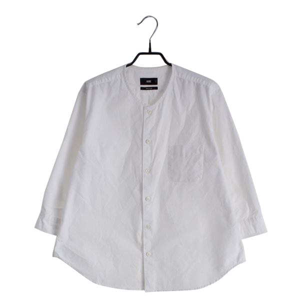 [HARE]   코튼 혼방 노카라 셔츠( MADE IN JAPAN )[SIZE : MEN S]