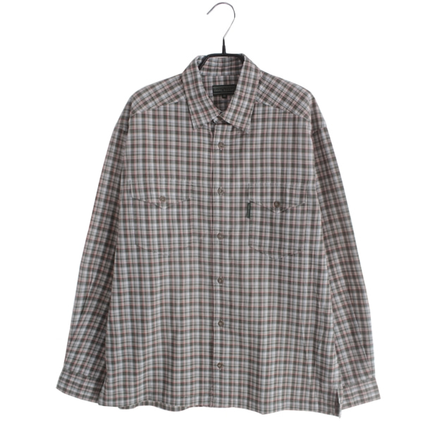[TARAS BOULBA]   폴리 체크 셔츠( MADE IN JAPAN )[SIZE : MEN L]
