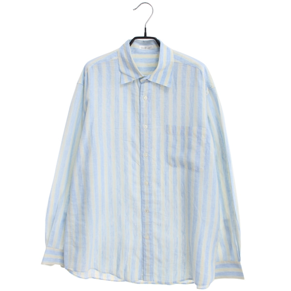 [GEEGELLAN]   린넨 100% 스트라이프 셔츠( MADE IN JAPAN )[SIZE : MEN XL]