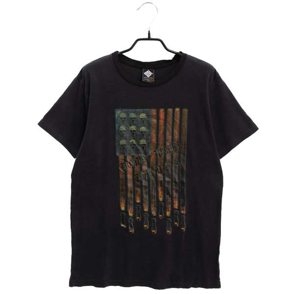 [GLAMOUR STOCK]   코튼 프린팅 반팔 티셔츠( MADE IN JAPAN )[SIZE : MEN S]