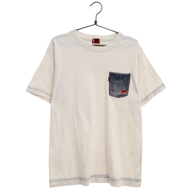 [LEVI&#039;S]   코튼 반팔 티셔츠( MADE IN JAPAN )[SIZE : MEN S]