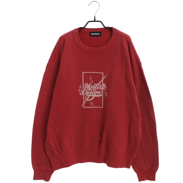 [HYSTERIC GLAMOUR]   코튼 스웻셔츠( MADE IN JAPAN )[SIZE : MEN L]