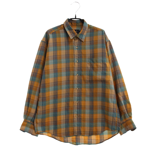 [PRINGLE]   울 100% 체크 셔츠( MADE IN JAPAN )[SIZE : MEN XL]